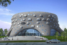 El primer edificio inspirado en formas nanobiologicas