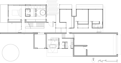 Casa Lineal de madera y acero por Architects EAT 18